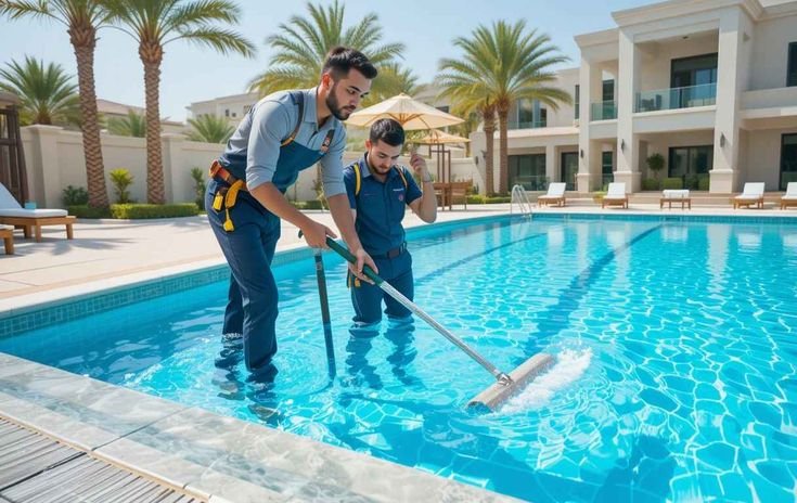Swimming Pool Cleaning Services Dubai - Dubai Cleanup Care