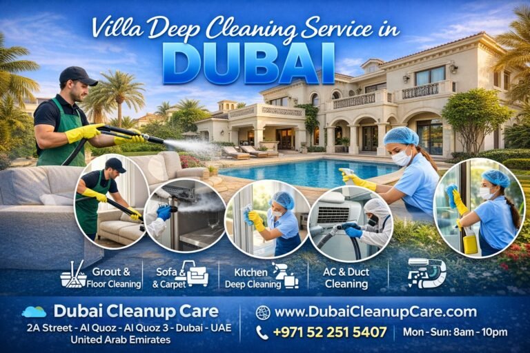 villa deep cleaning