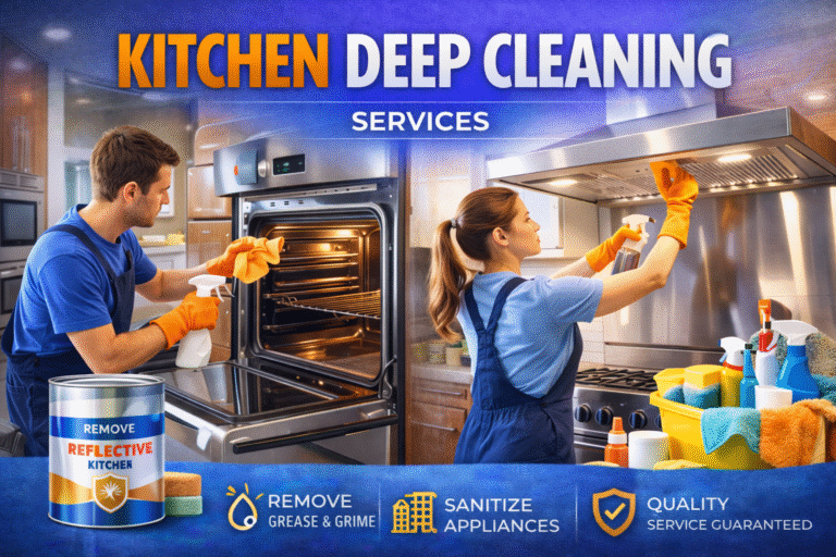 Kitchen Deep Cleaning Services – Sparkling & Hygienic Results