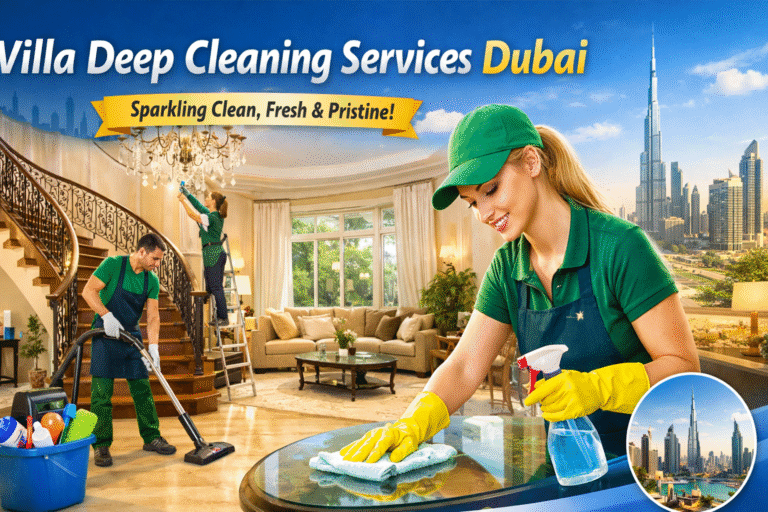 Villa Deep Cleaning Dubai – Trusted Experts