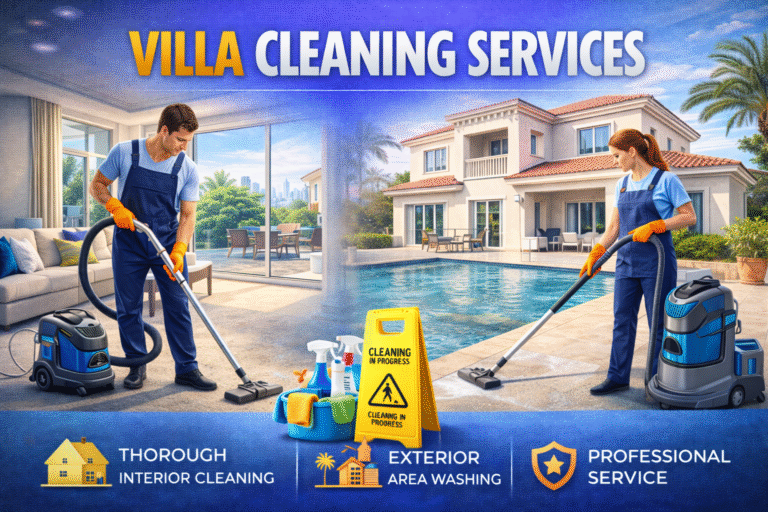 Villa Cleaning Services | Expert Deep Cleaning & Home Sanitization