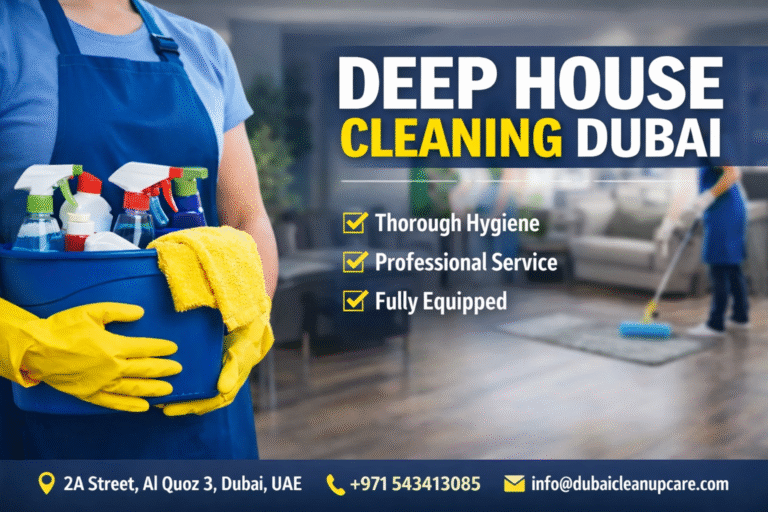 Deep House Cleaning Dubai | Professional Home Sanitization