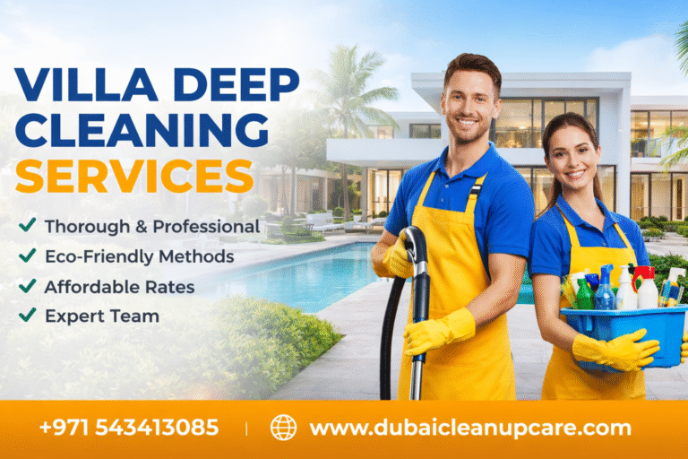 Villa Deep Cleaning Services | Professional & Thorough Cleaning