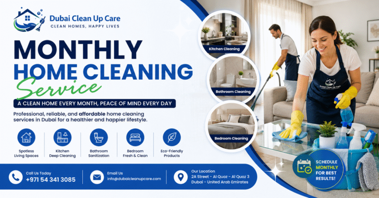 Searching for the Best Monthly Home Cleaning Service in Your Area?
