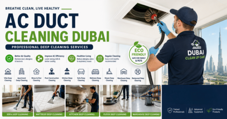 ac duct cleaning dubai
