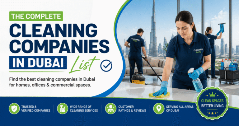 cleaning companies in dubai list