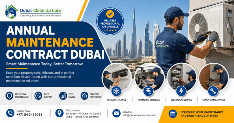 Best Annual Maintenance Contract Dubai for Homes, Villas & Offices