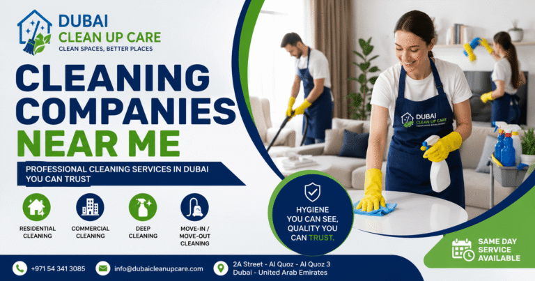 Local Cleaning Companies Near Me for Deep Cleaning and Sanitization