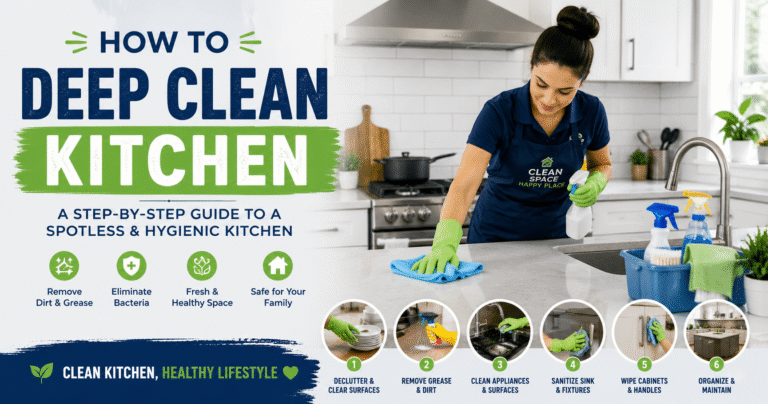 How to Deep Clean Your Kitchen in Dubai