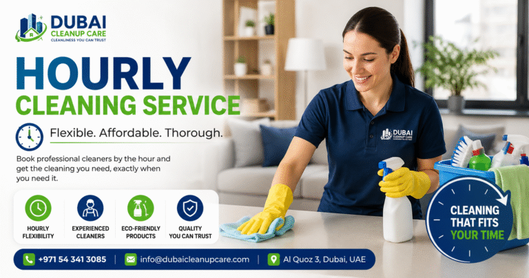 Hourly Cleaning Service | Flexible & Affordable Cleaning