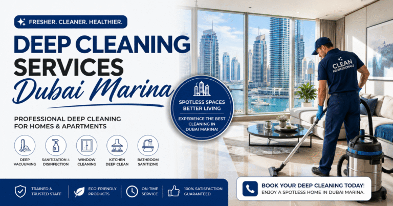 deep cleaning services Dubai Marina