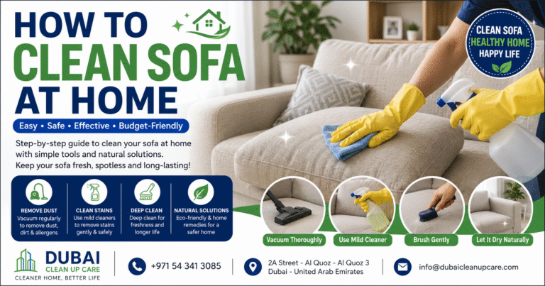 How to Clean Sofa at Home: A Complete Step-by-Step Guide