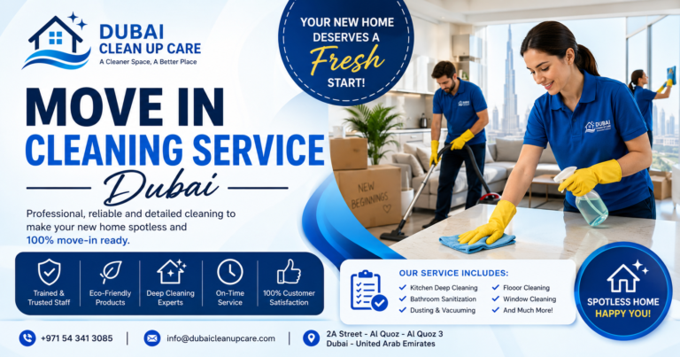 Move In Cleaning Service Dubai | Professional Deep Cleaning