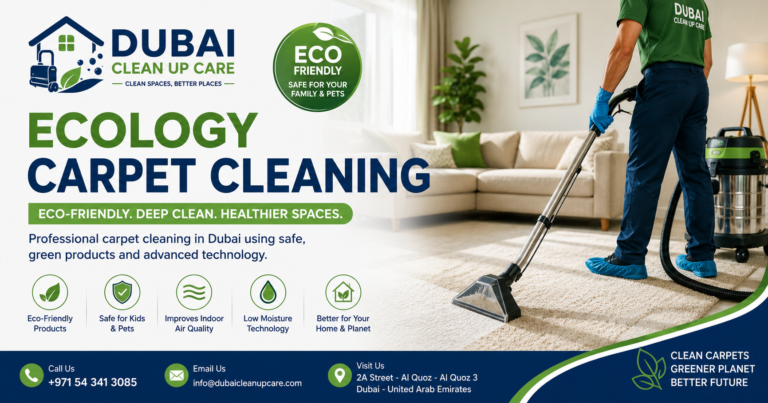 Ecology Carpet Cleaning: Eco-Friendly Solutions for a Cleaner Home