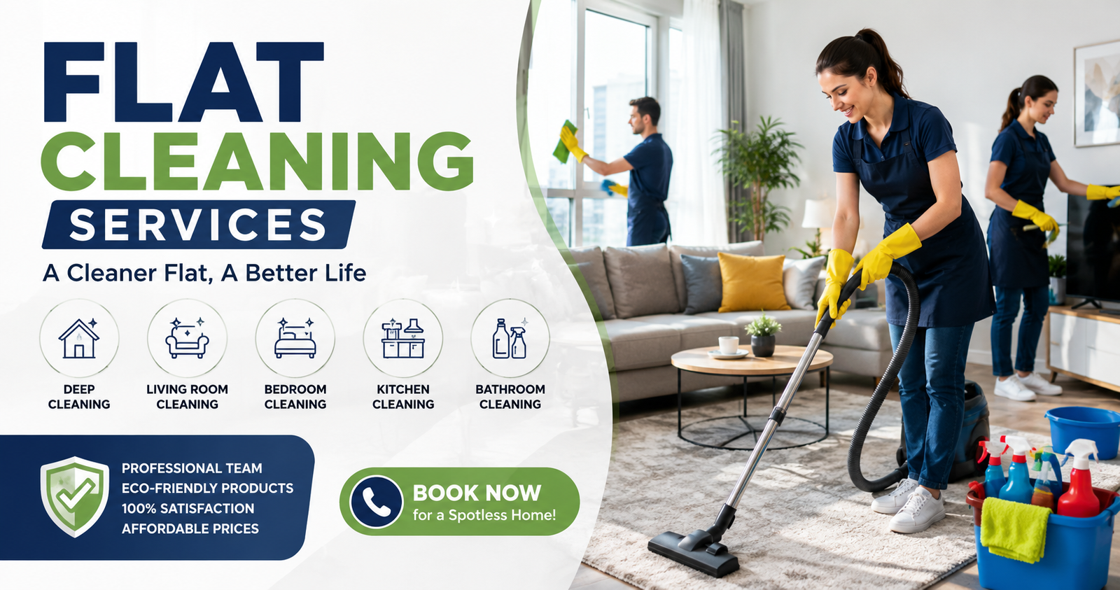 Flat Cleaning Services | Professional Flat Cleaners