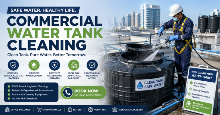commercial water tank cleaning